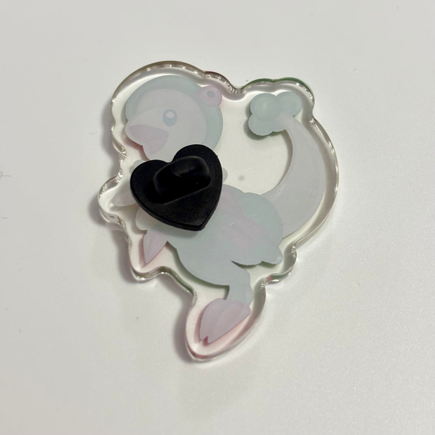 Mushroom Dino Acrylic Pin