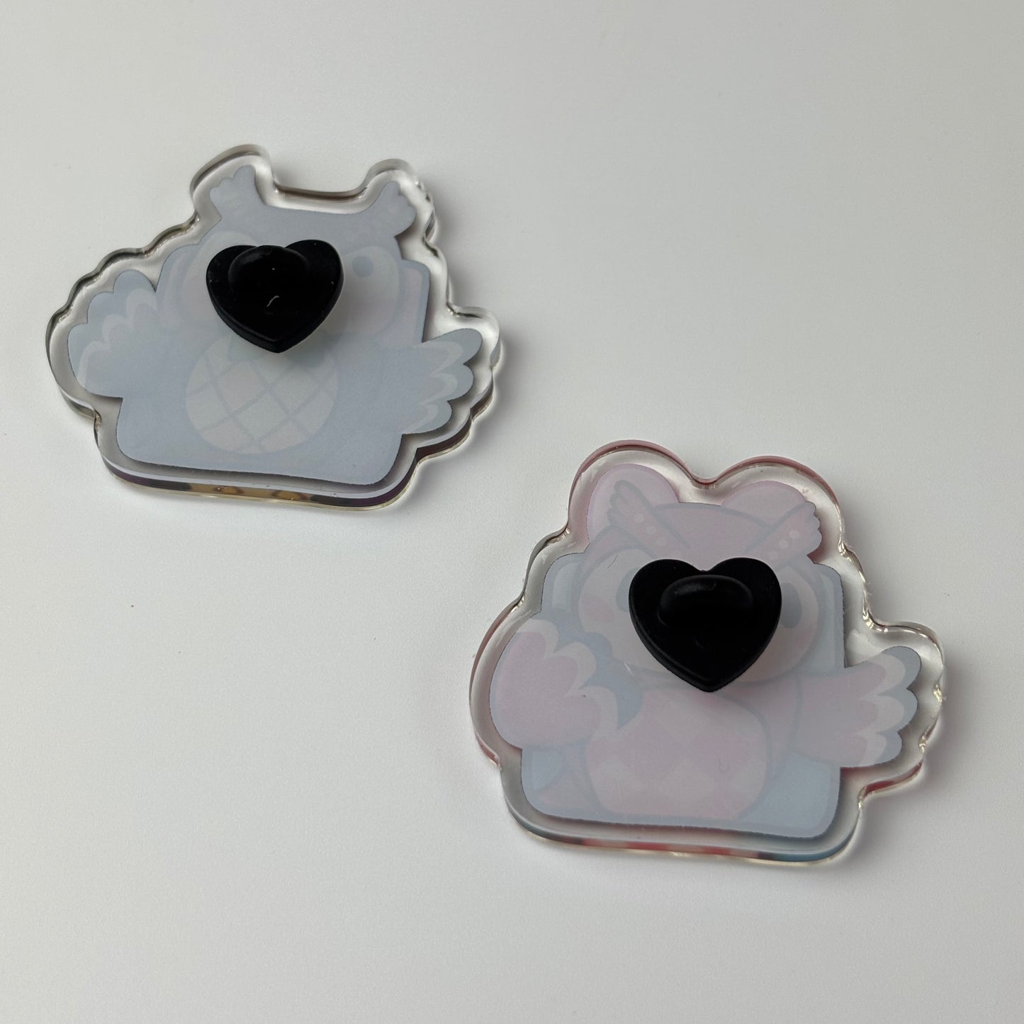 Owl Villager Acrylic Pins
