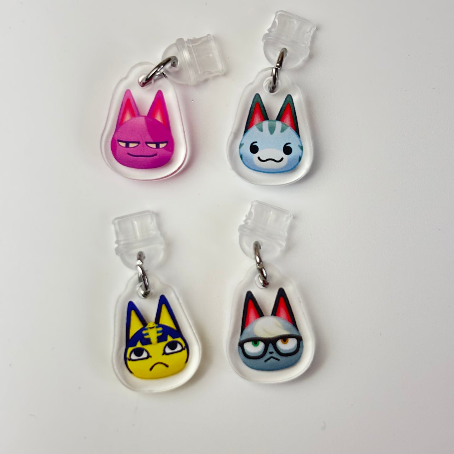 Cat Villager Phone Charms