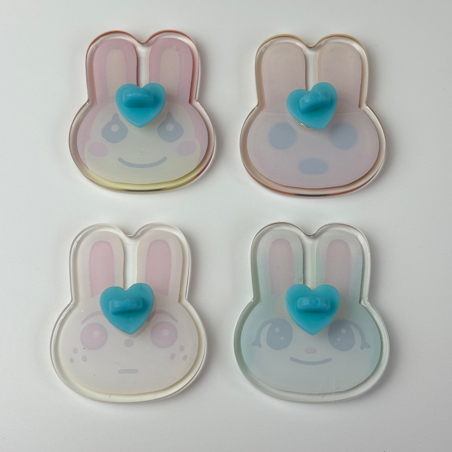 Rabbit Villager Acrylic Pins