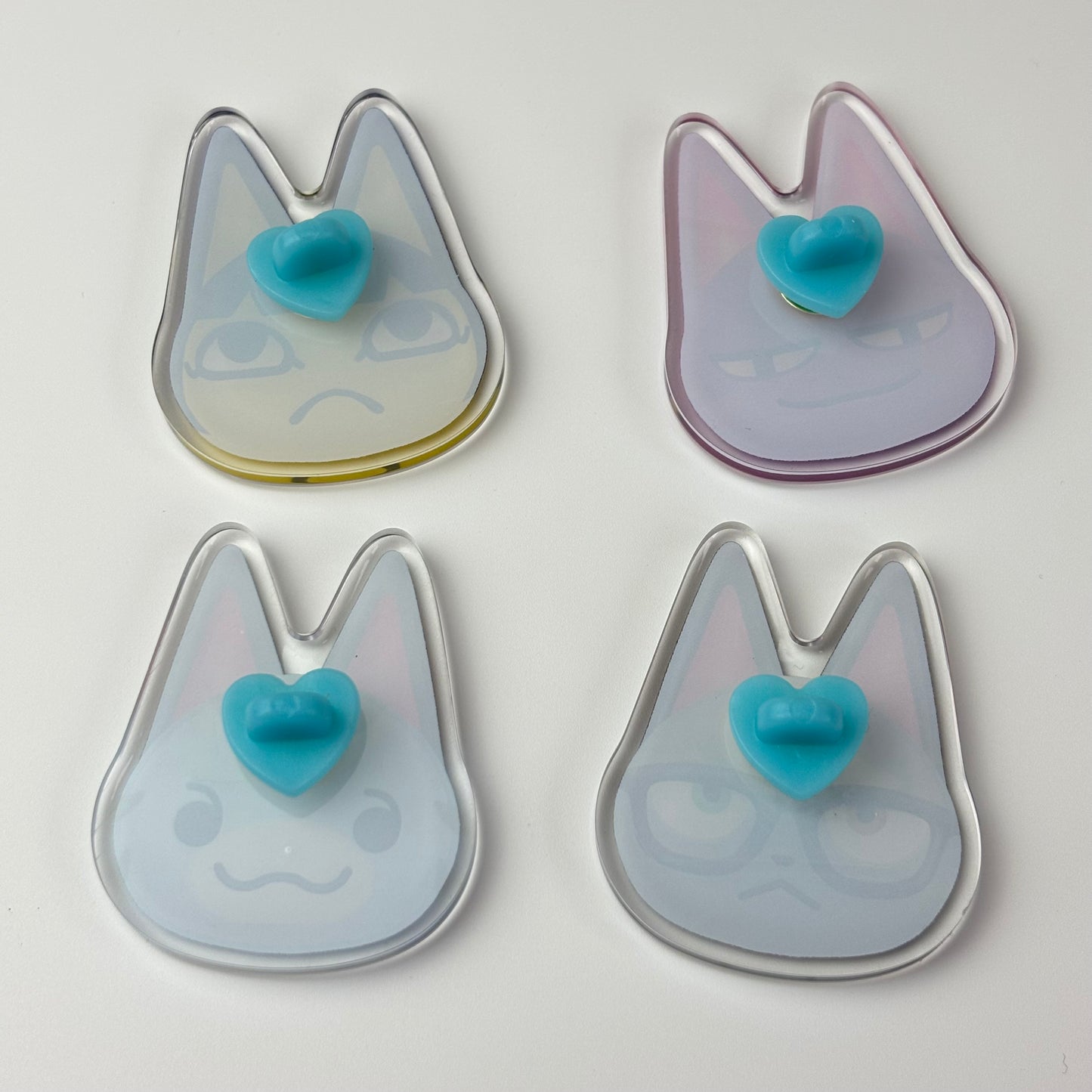 Cat Villager Acrylic Pins Blind Bag