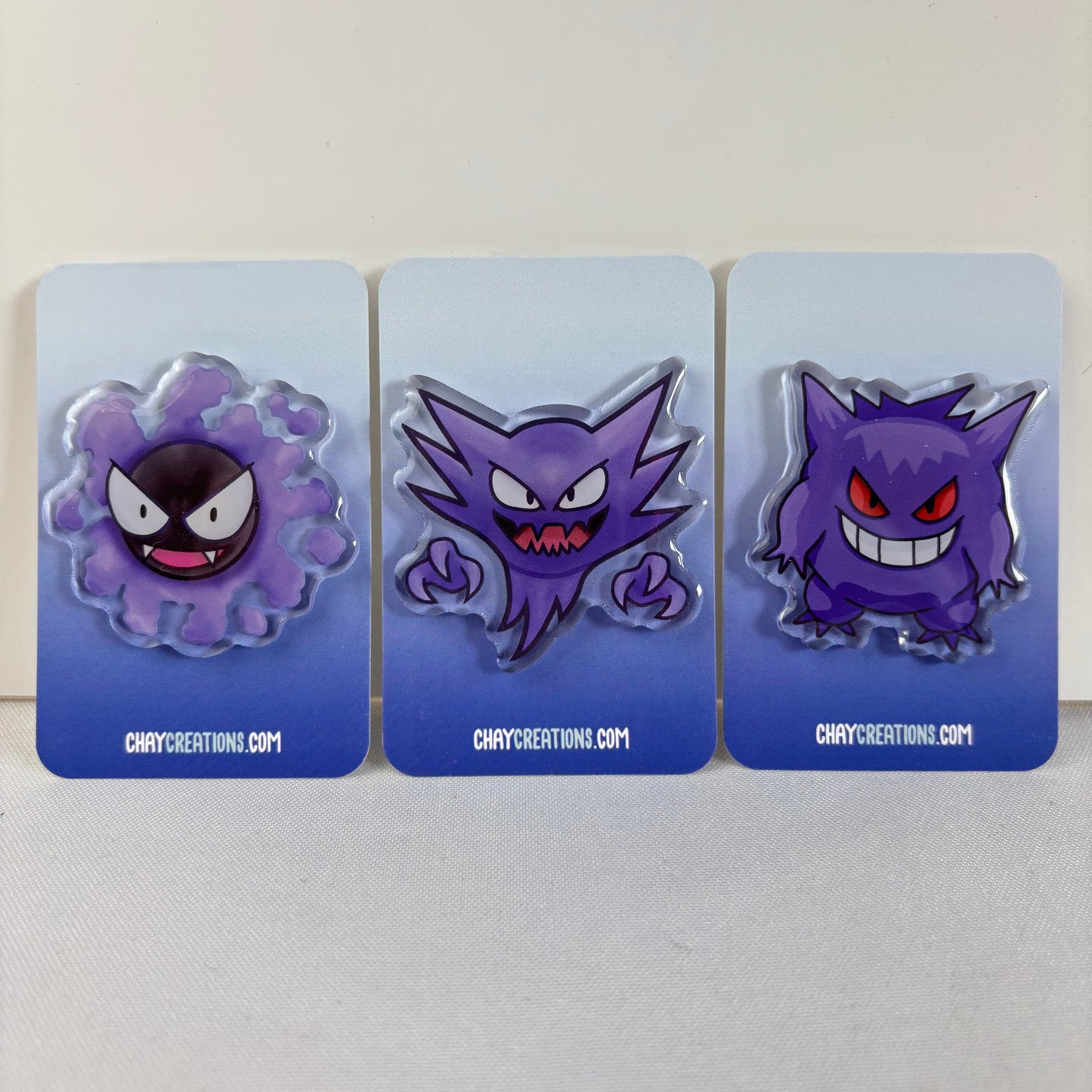 Spooky Dude Acrylic Pin