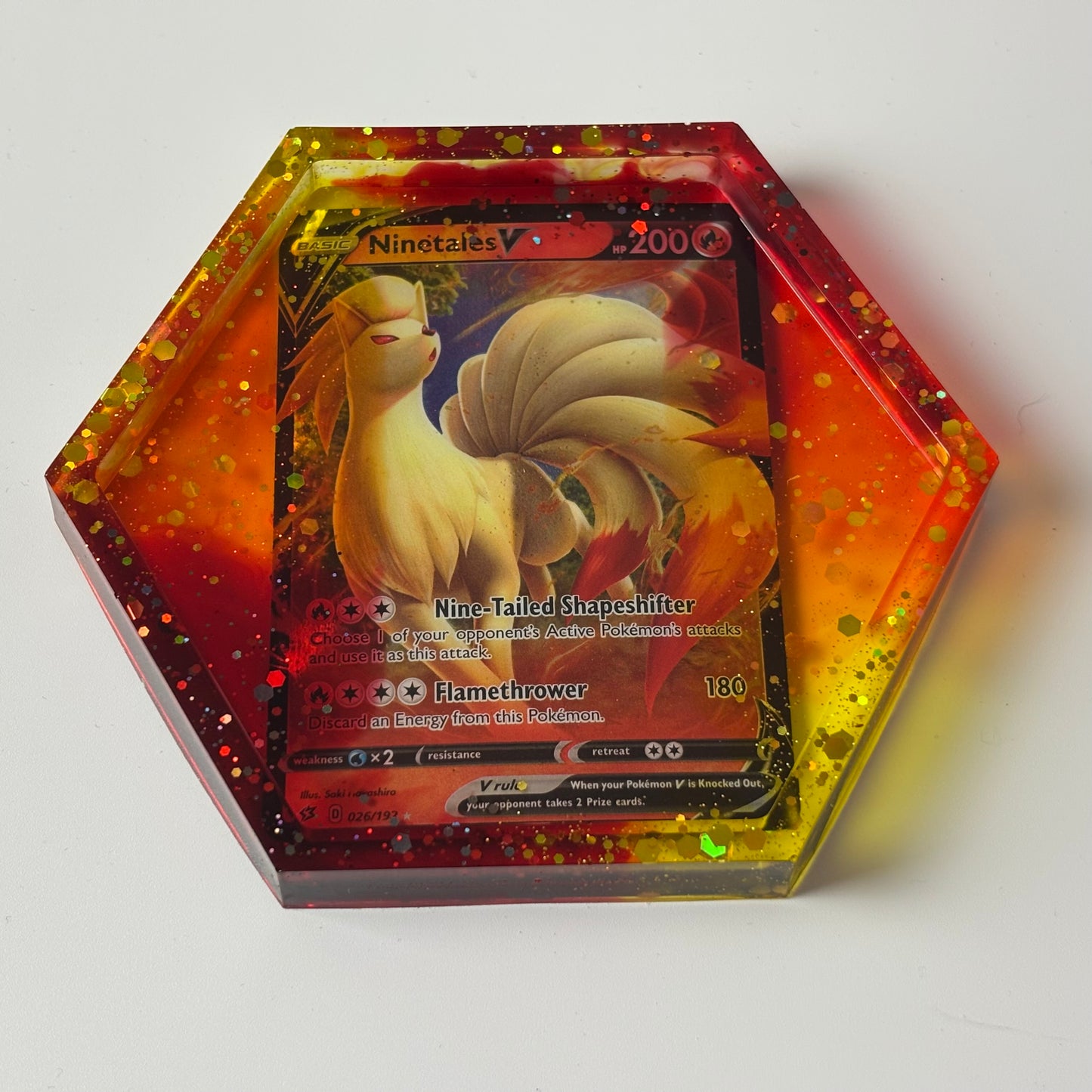 Trading Card Drinks Coaster
