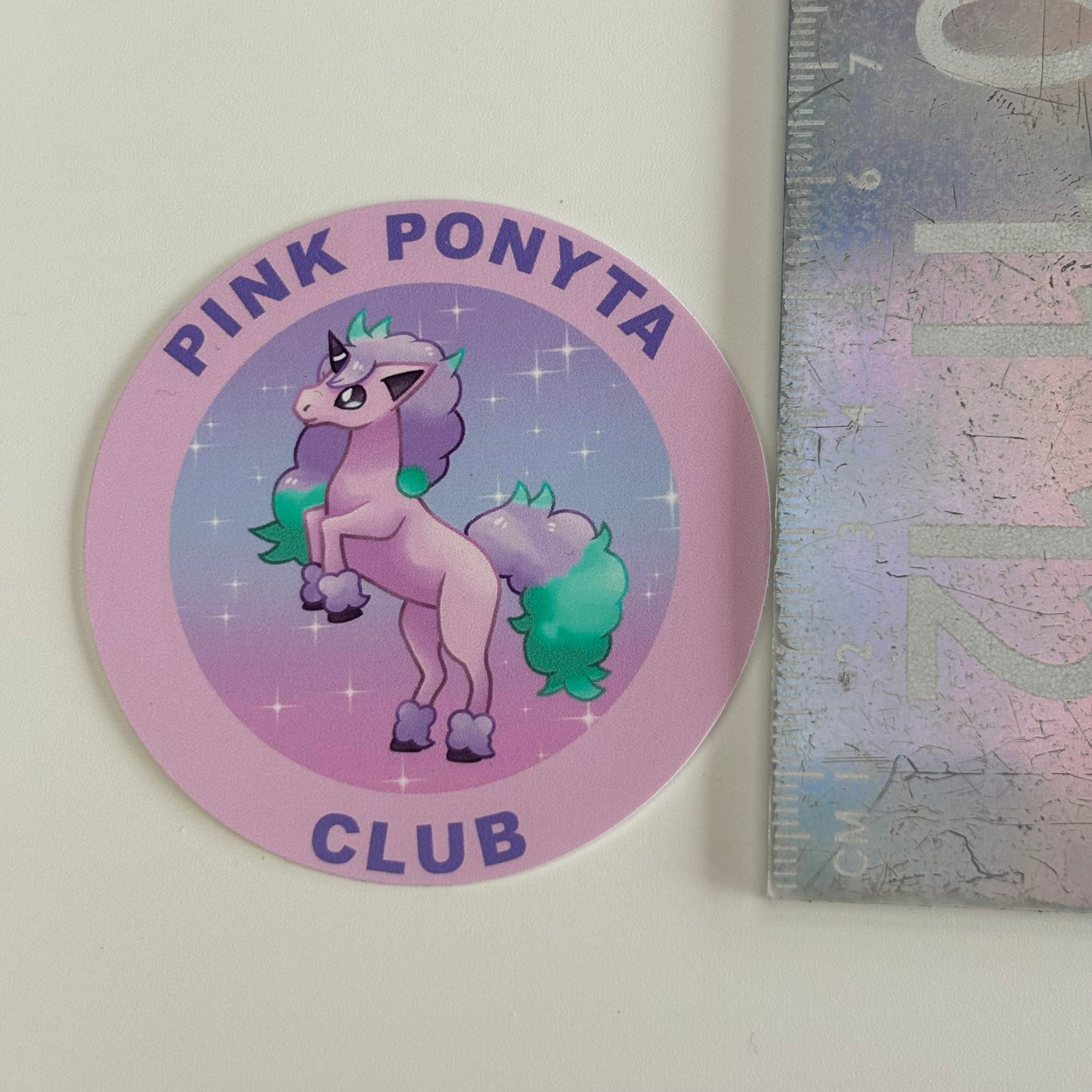 Pony Club Vinyl Sticker