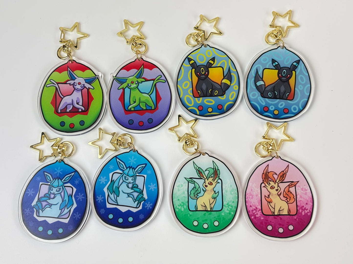 Evolutions Tamagotchi Acrylic Charm