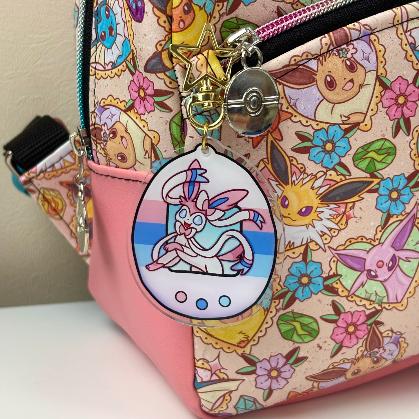 Evolutions Tamagotchi Acrylic Charm