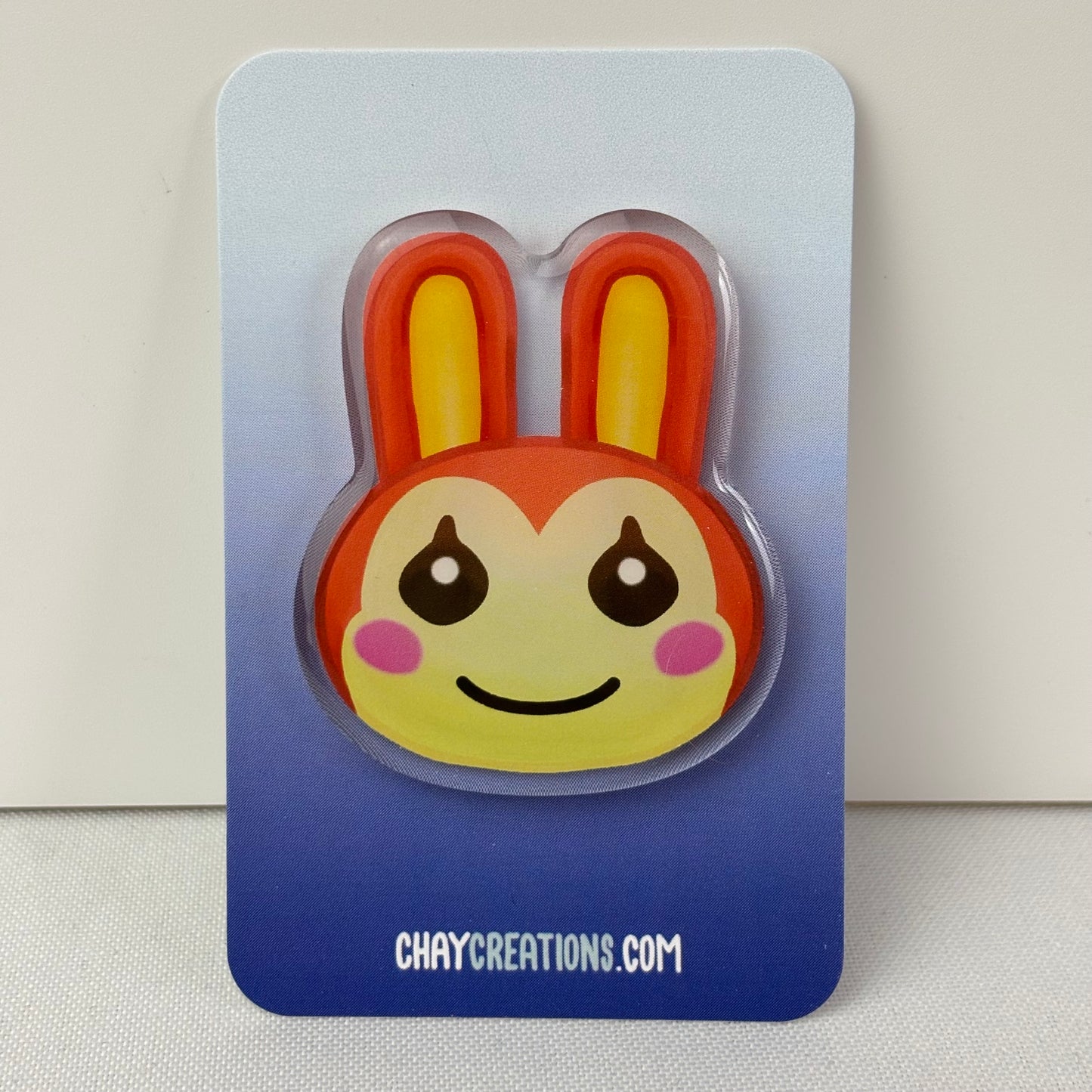 Rabbit Villager Acrylic Pins