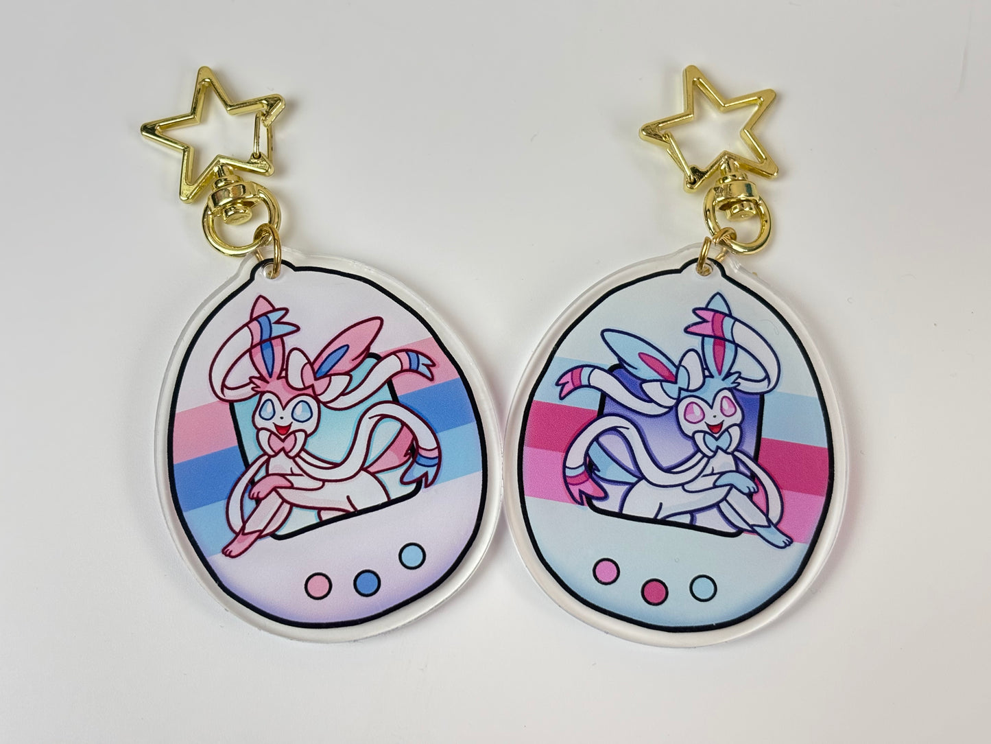 Evolutions Tamagotchi Acrylic Charm