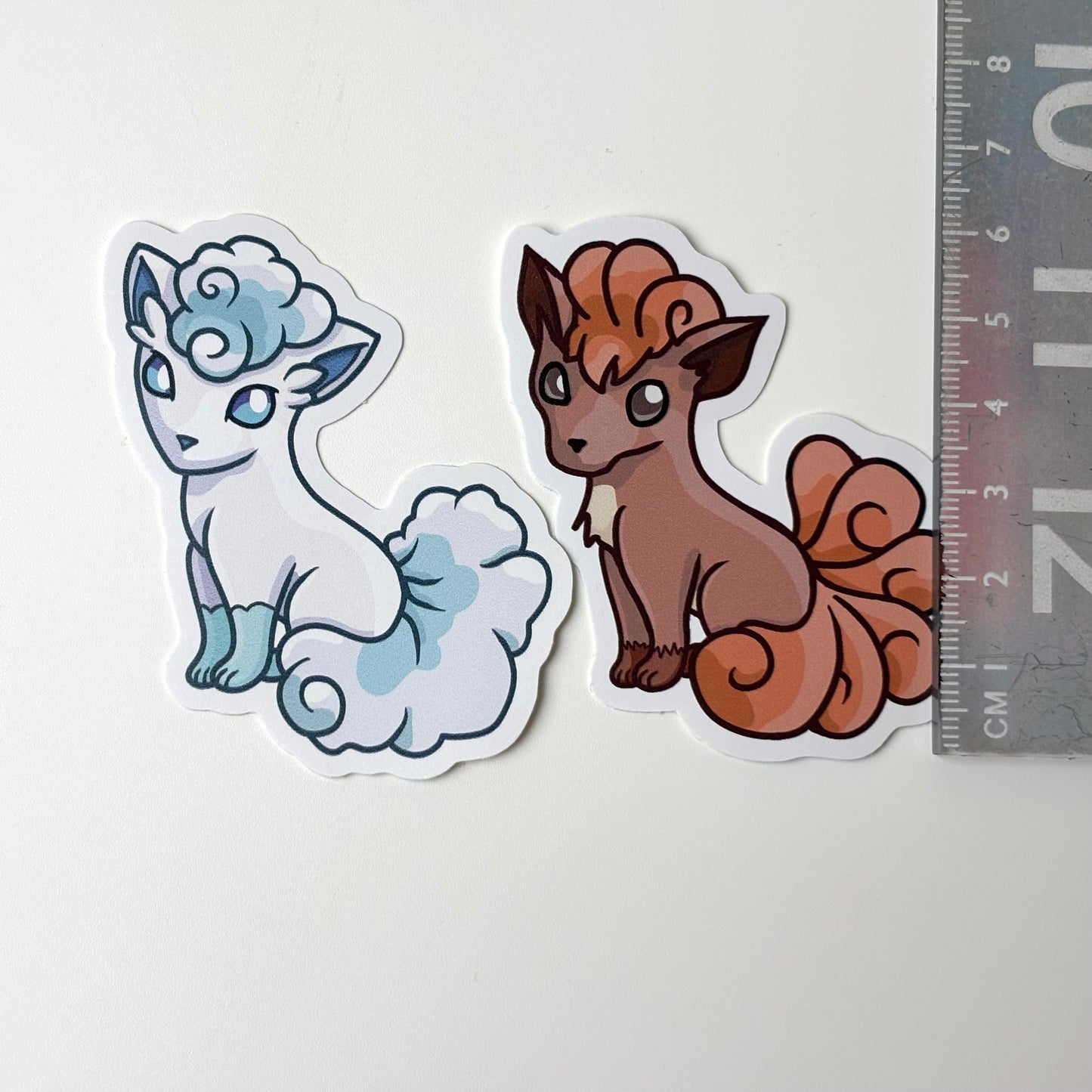 Five Tail Fox Vinyl Stickers
