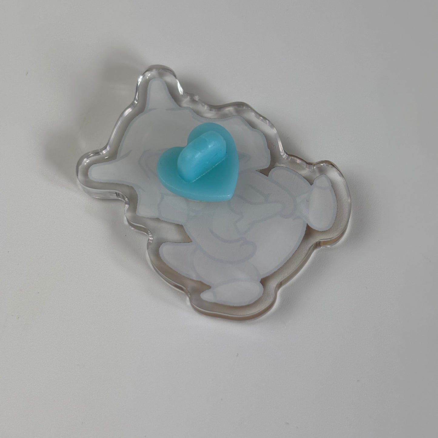 Skull Head Acrylic Pin