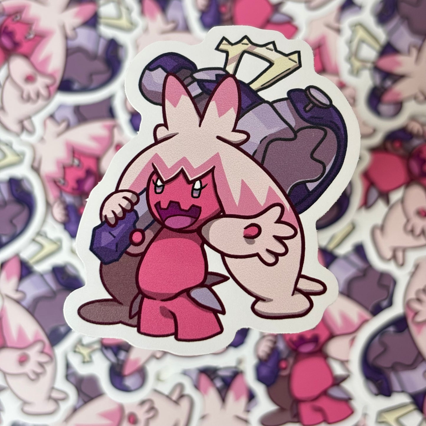 Hammer Fairy Vinyl Sticker
