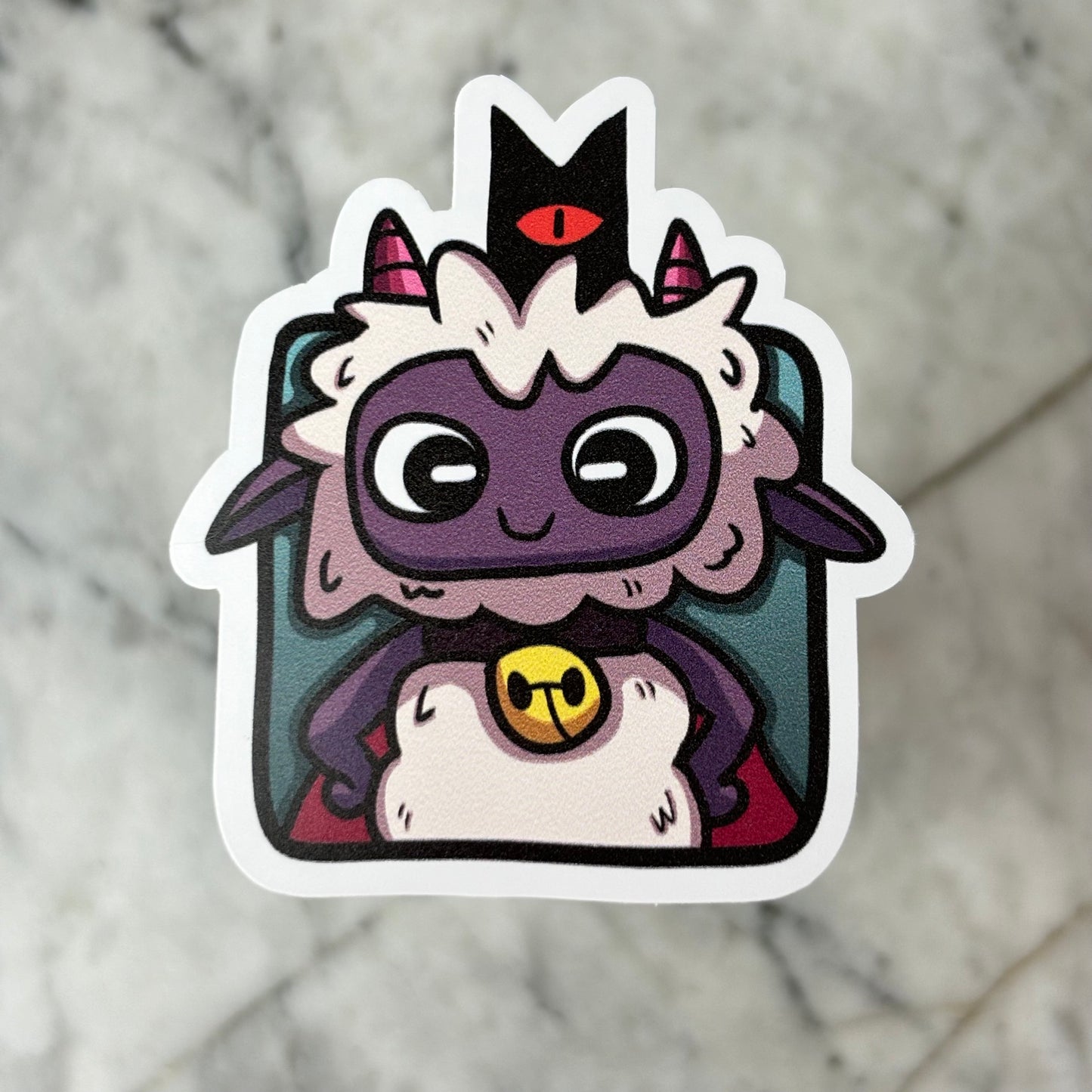 Lamb Vinyl Sticker