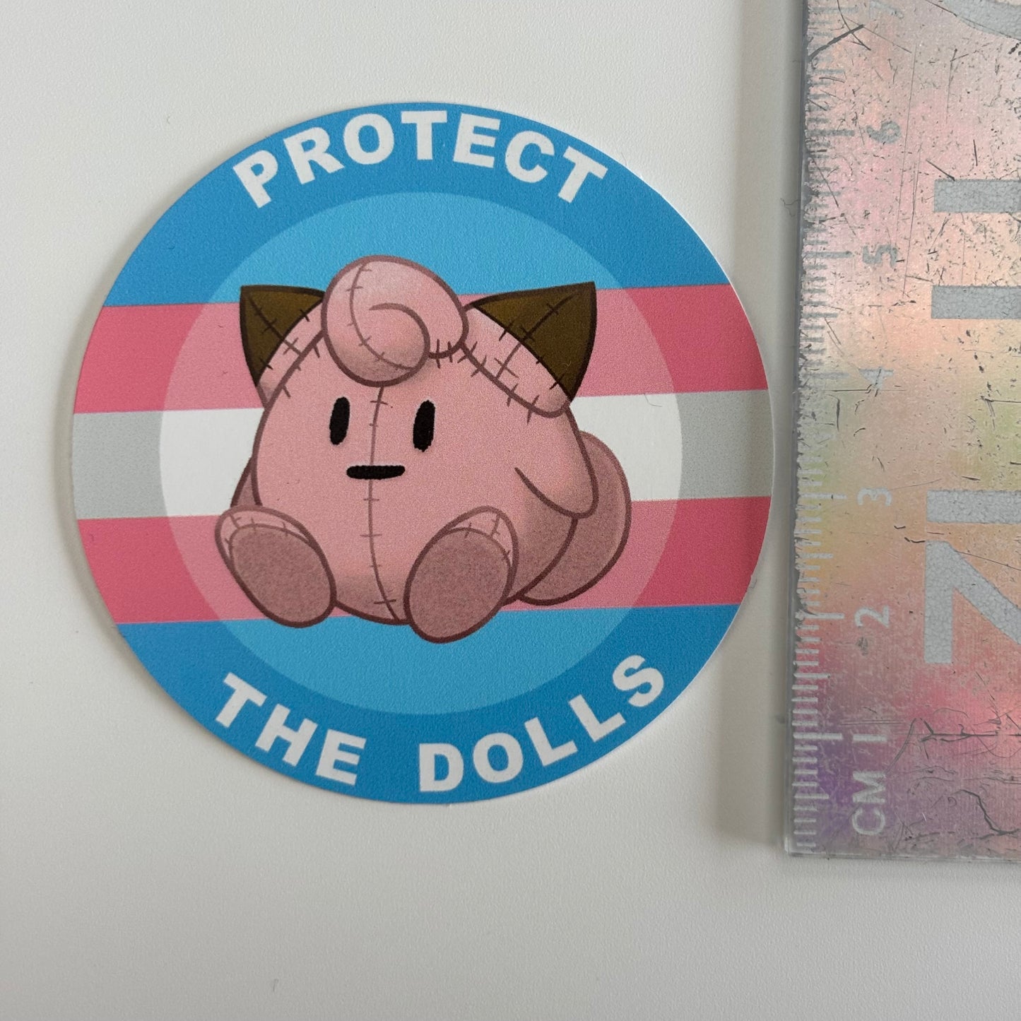 Protect the Dolls Vinyl Sticker