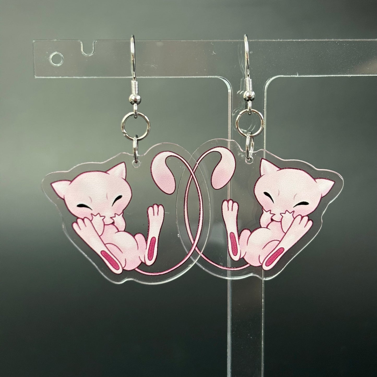 Pink Legendary Drop Earrings