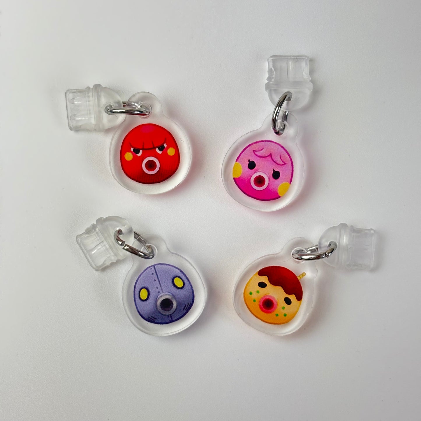 Octopus Villager Phone Charms