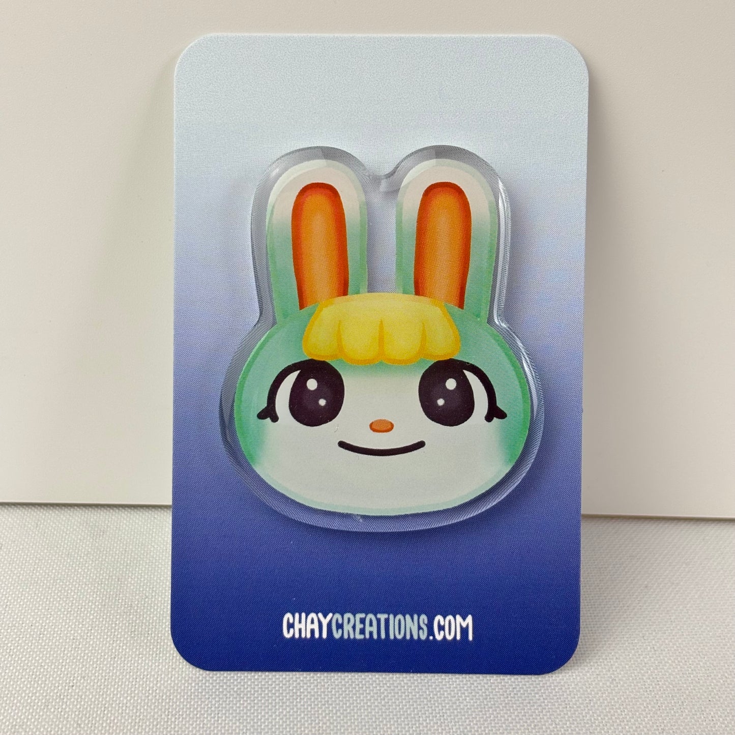 Rabbit Villager Acrylic Pins