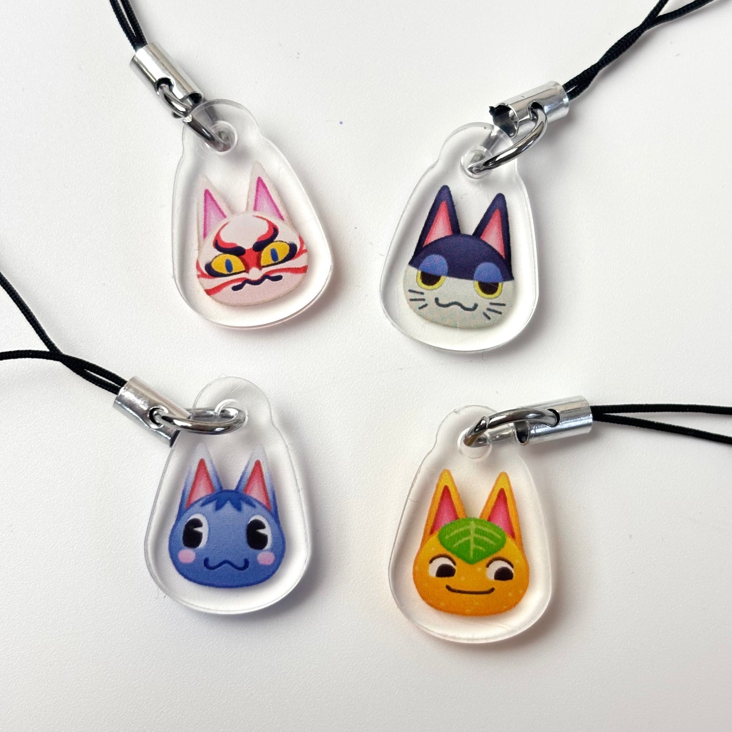 Cat Villager Phone Charms
