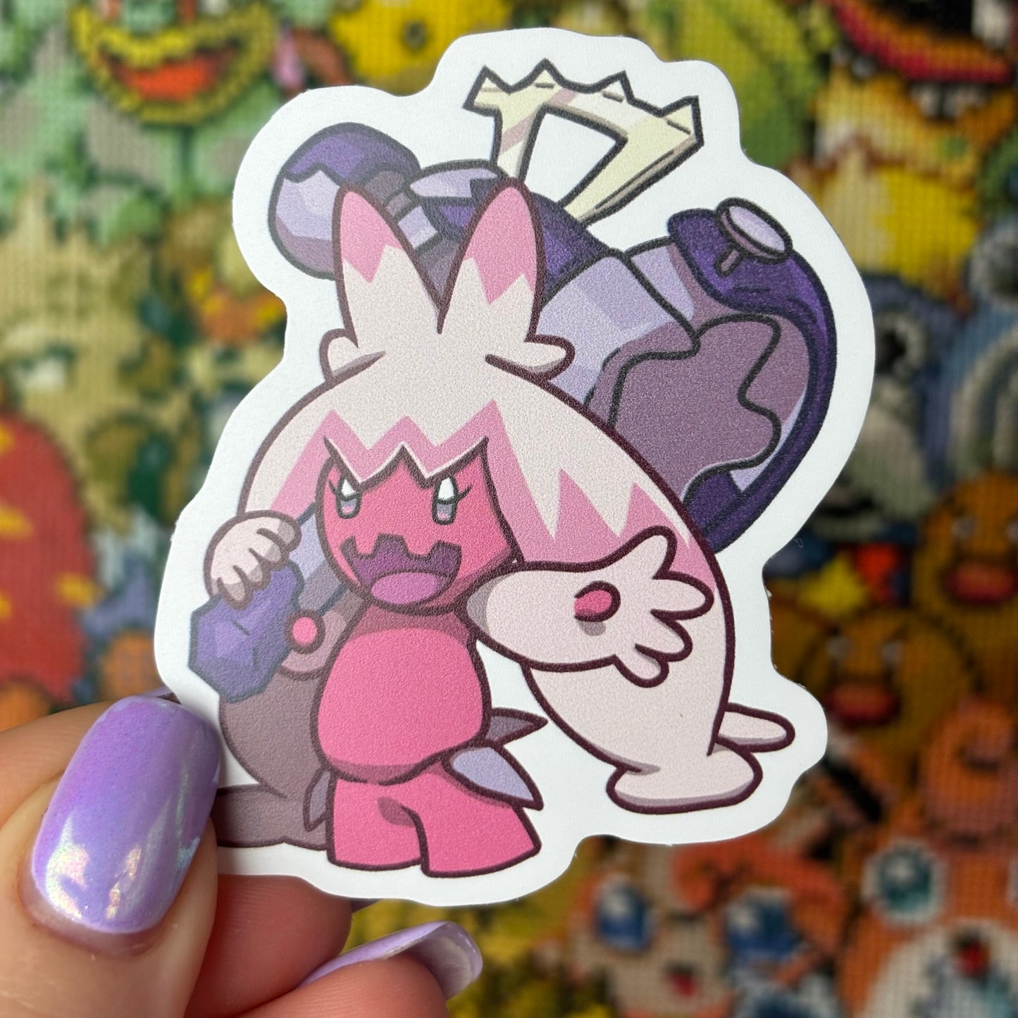 Hammer Fairy Vinyl Sticker