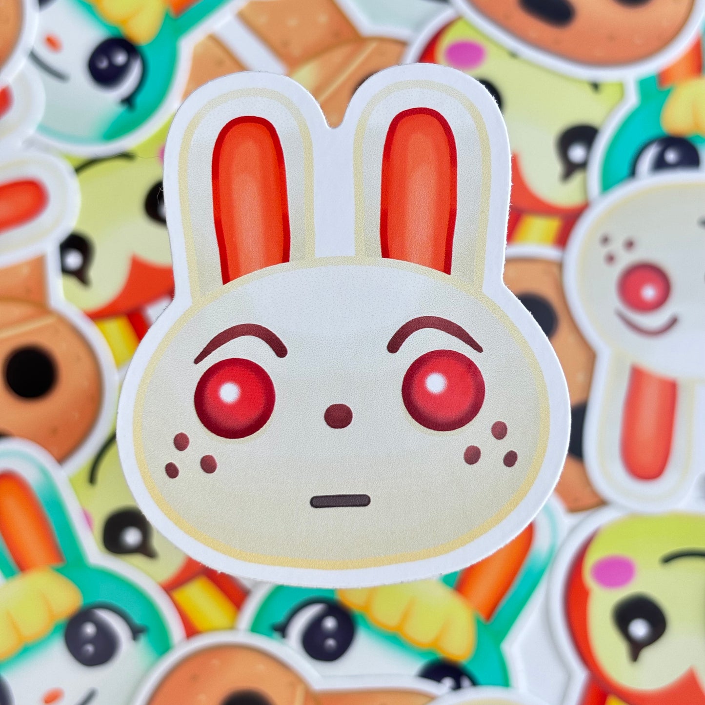 Bunny Villagers Vinyl Sticker