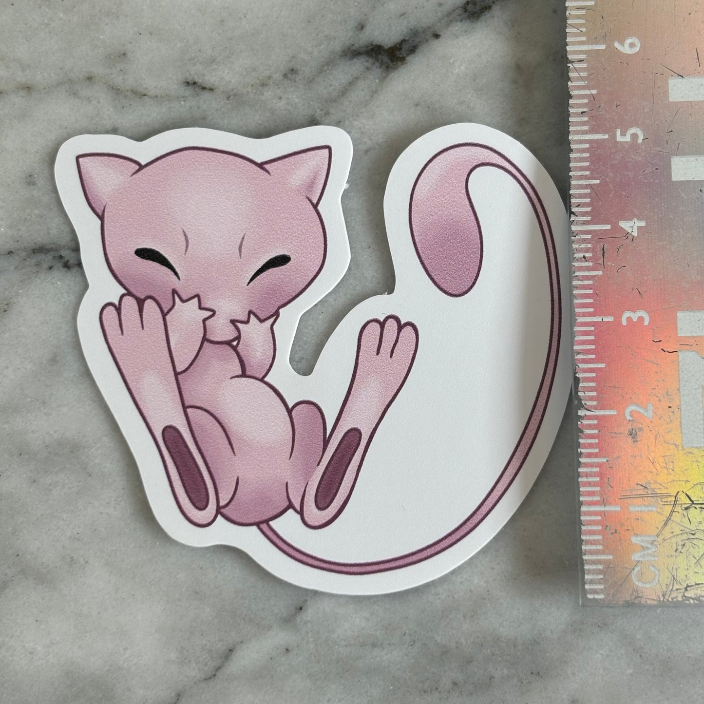 Pink Legendary Vinyl Sticker