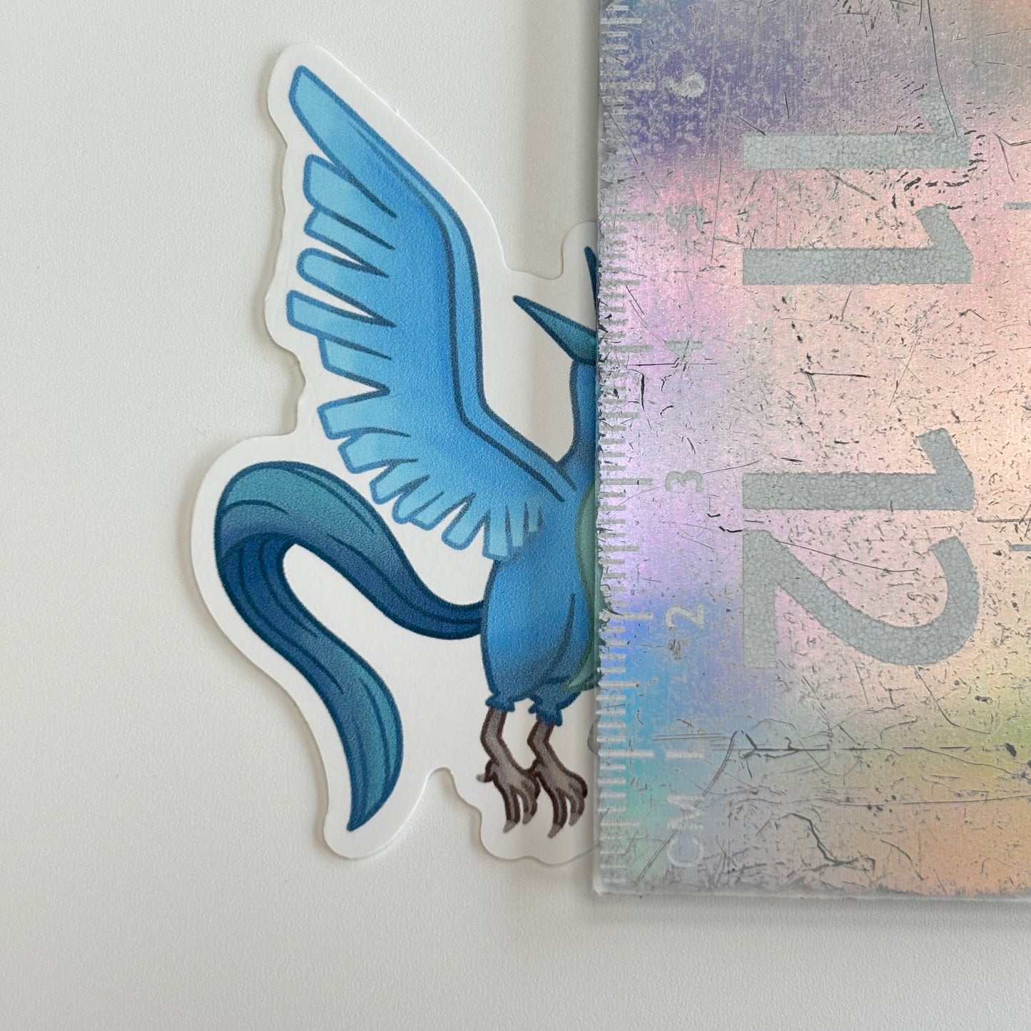 Ice Legendary Bird Vinyl Sticker