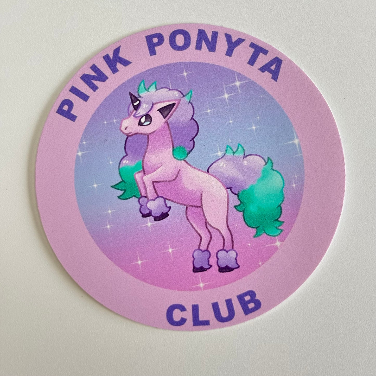 Pony Club Vinyl Sticker