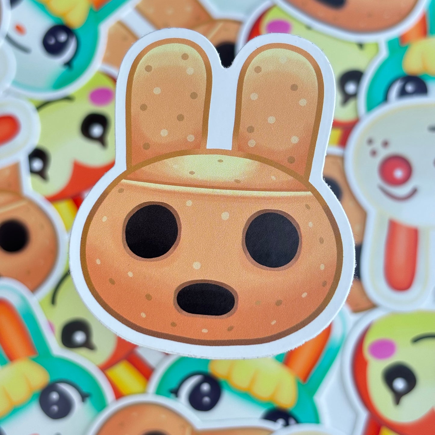 Bunny Villagers Vinyl Sticker