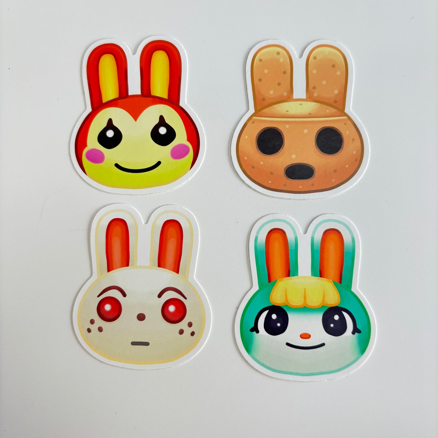 Bunny Villagers Vinyl Sticker