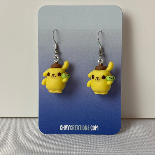 Pompompurin Funko Pop Earrings