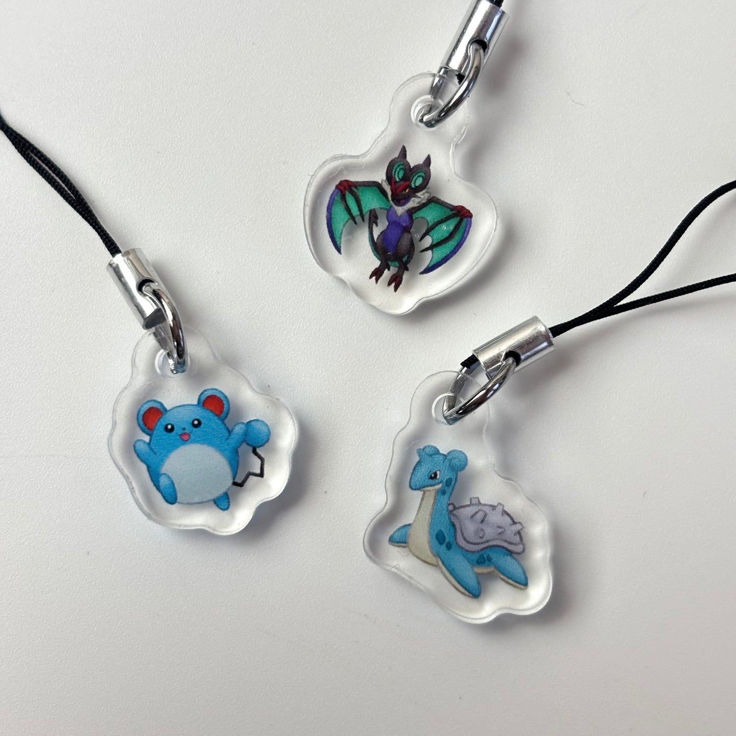 J to S Acrylic Phone Charms