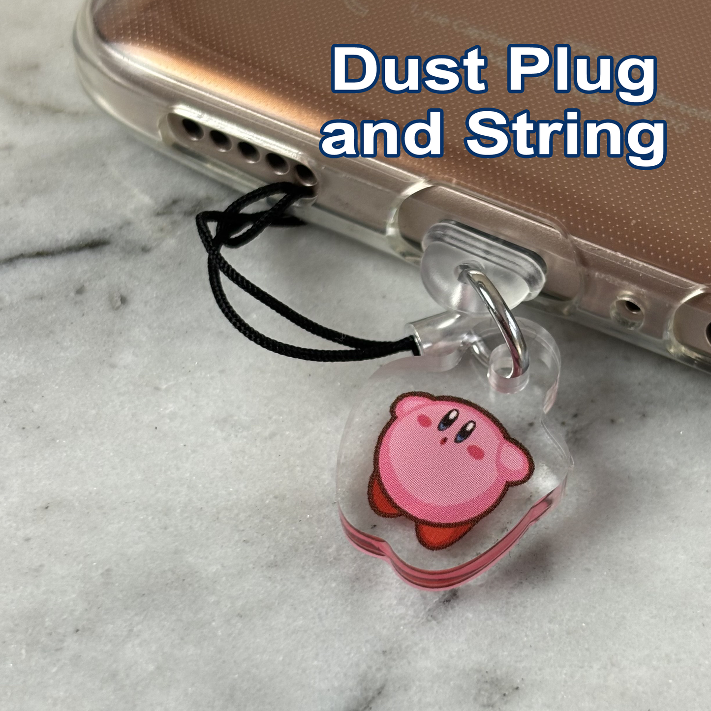 J to S Acrylic Phone Charms