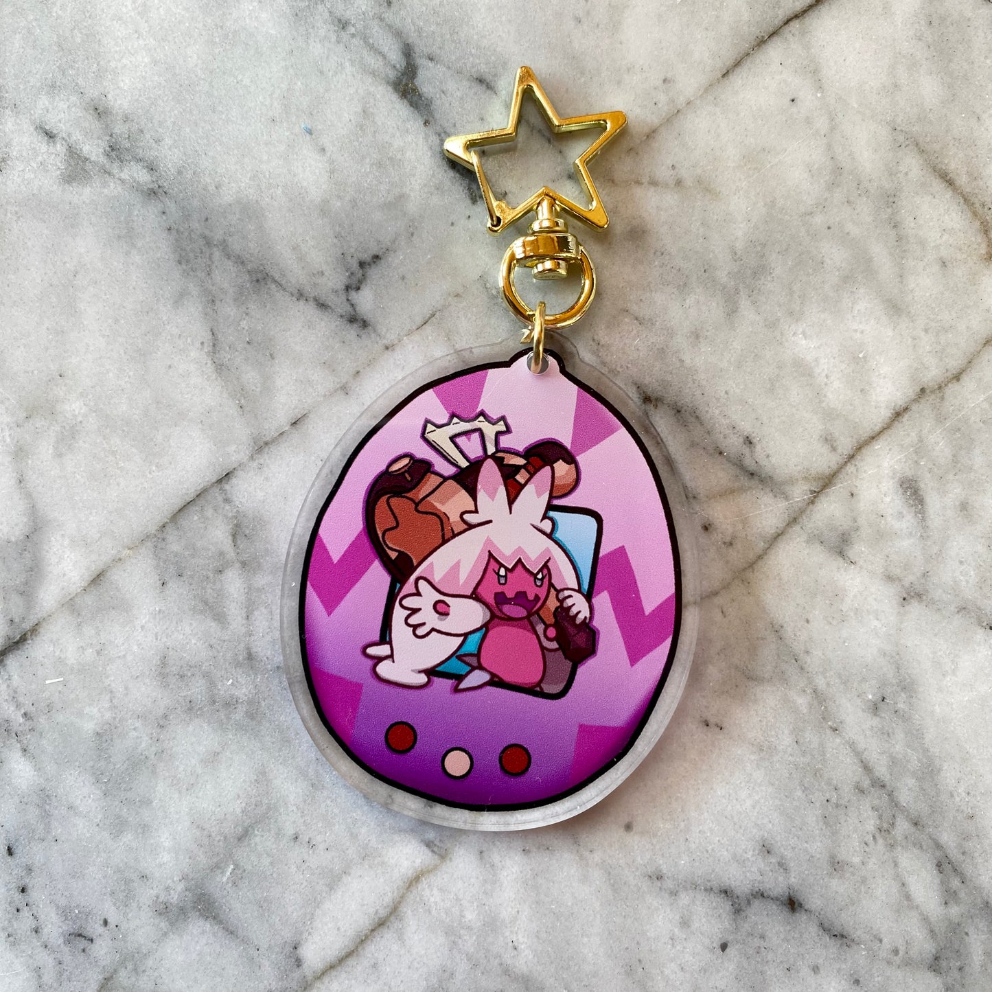 Hammer Fairy Acrylic Charm