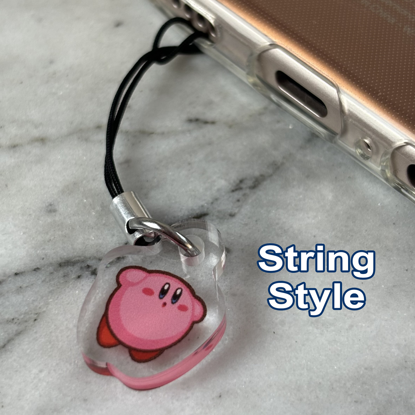 J to S Acrylic Phone Charms