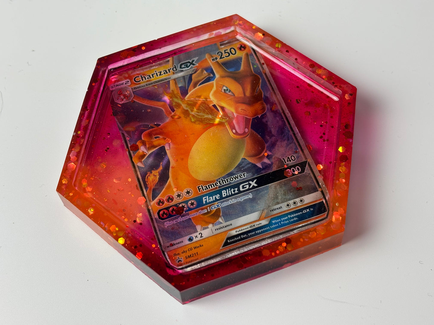 Charizard Trading Card Drinks Coaster