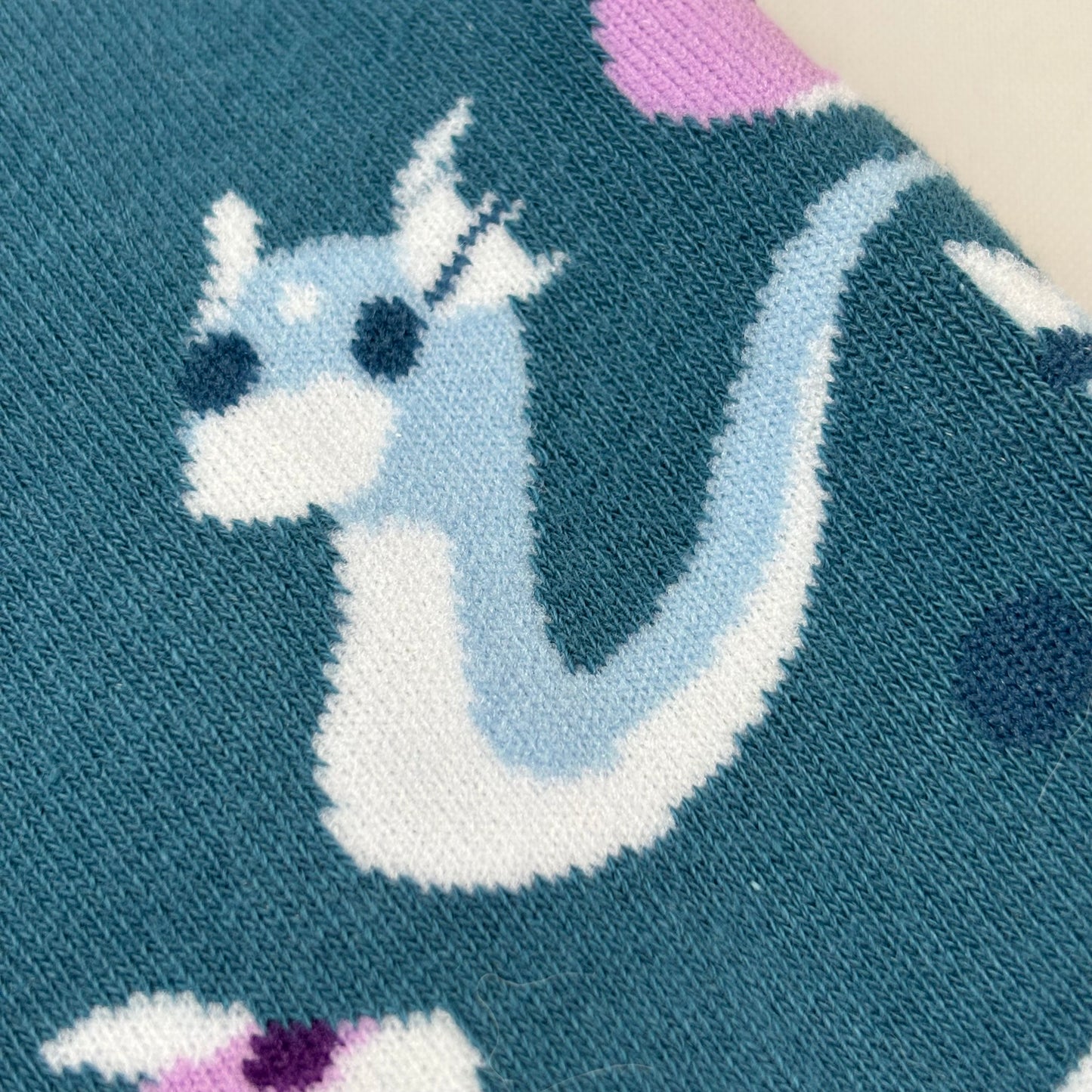 Wiggly Dragon Crew Socks