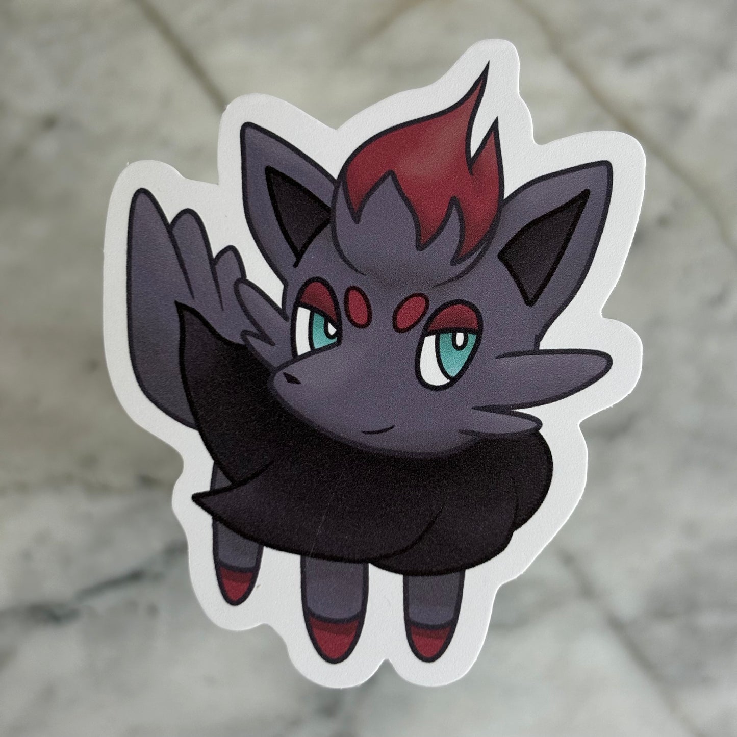 Spooky Fox Vinyl Stickers