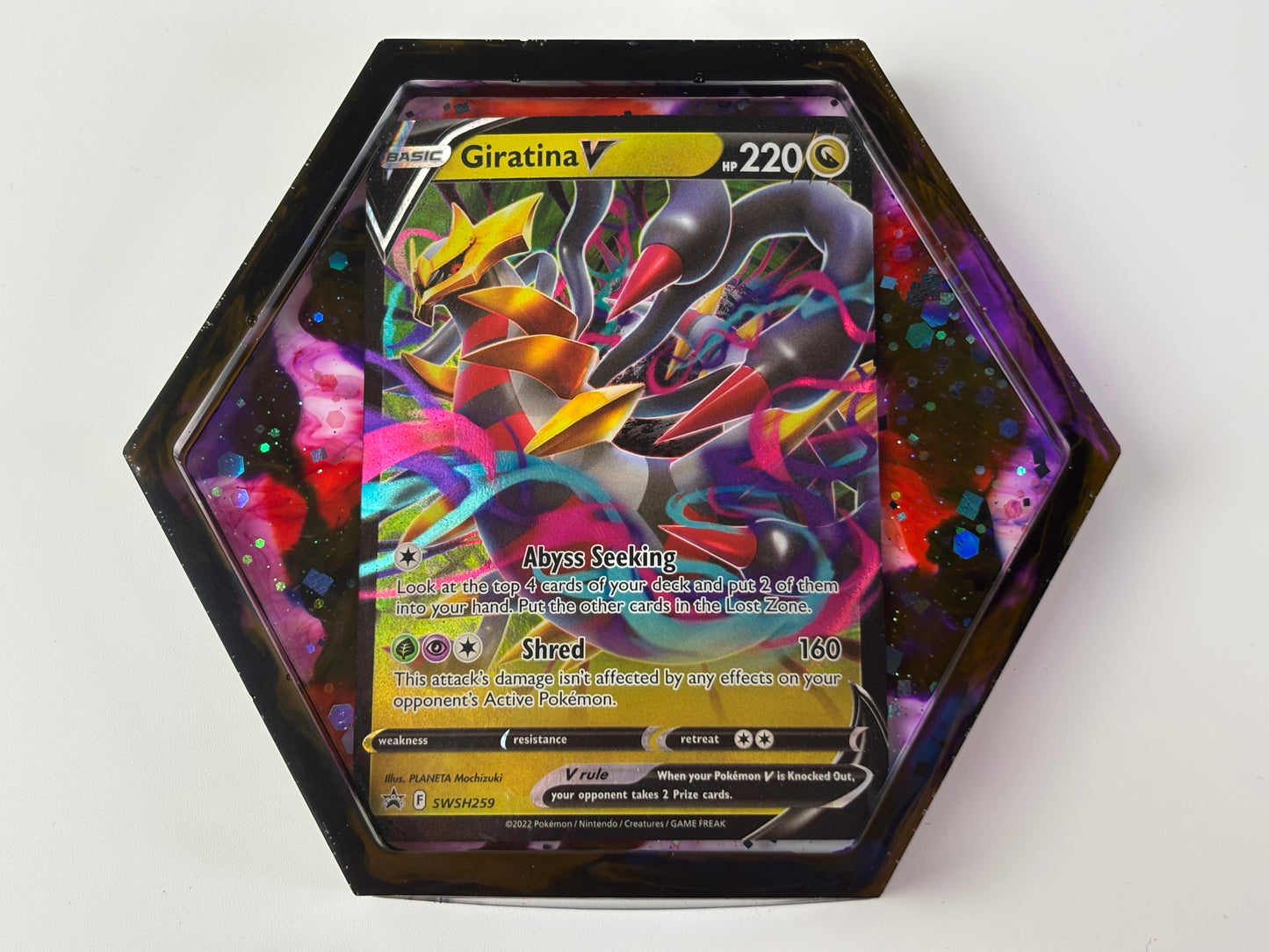 Giratina Card Drinks Coaster