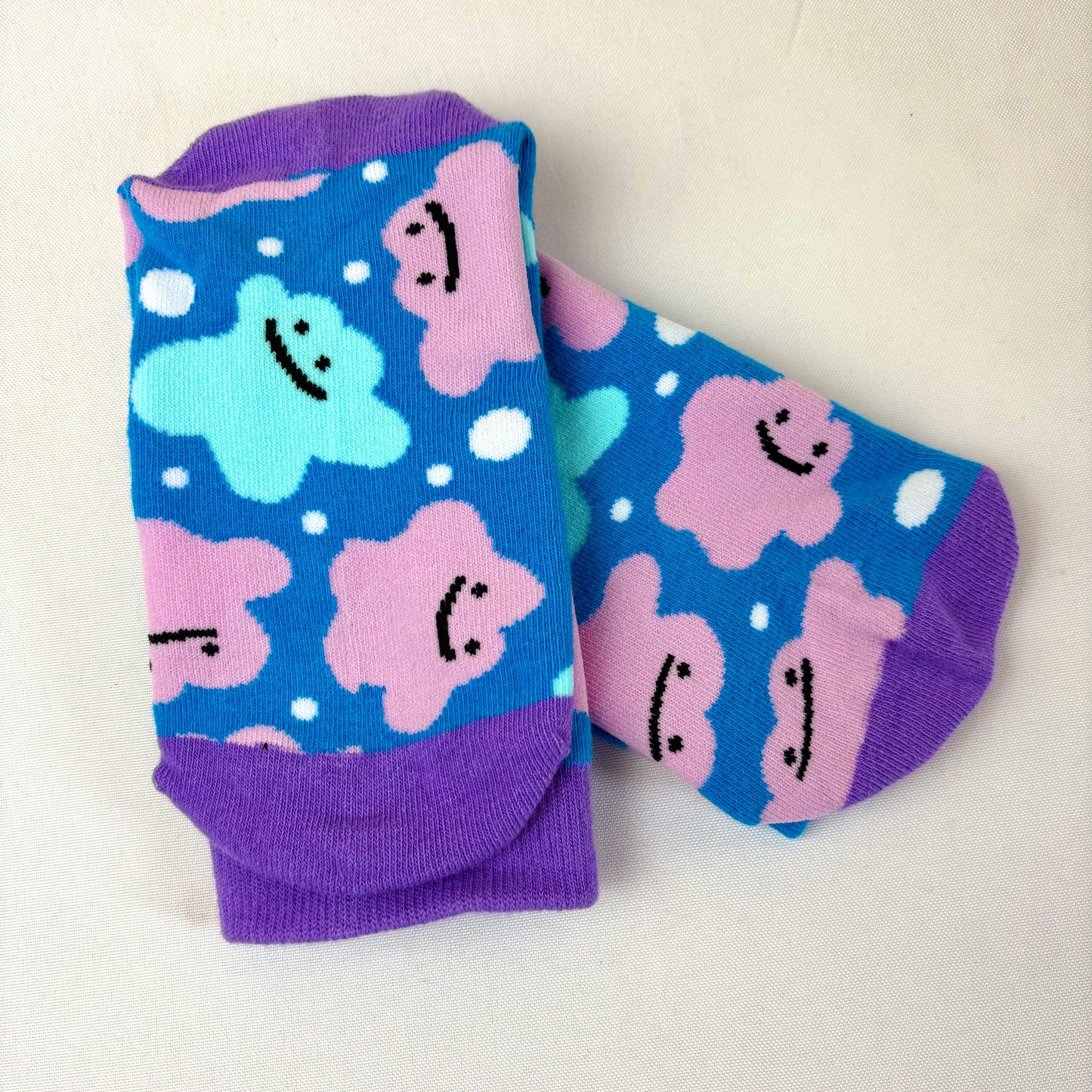Transforming Blob Crew Socks