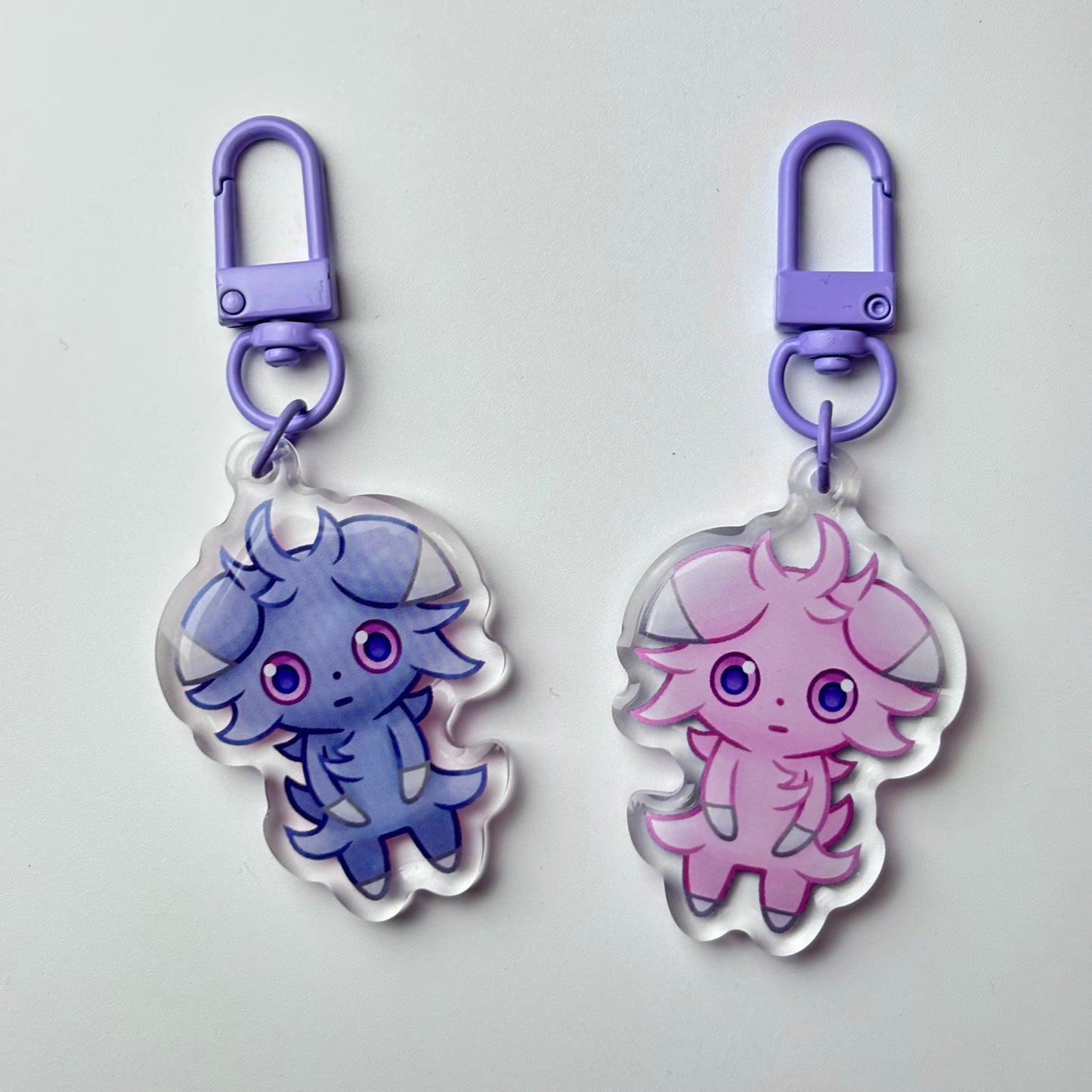Double Sided Acrylic Charm Keychains