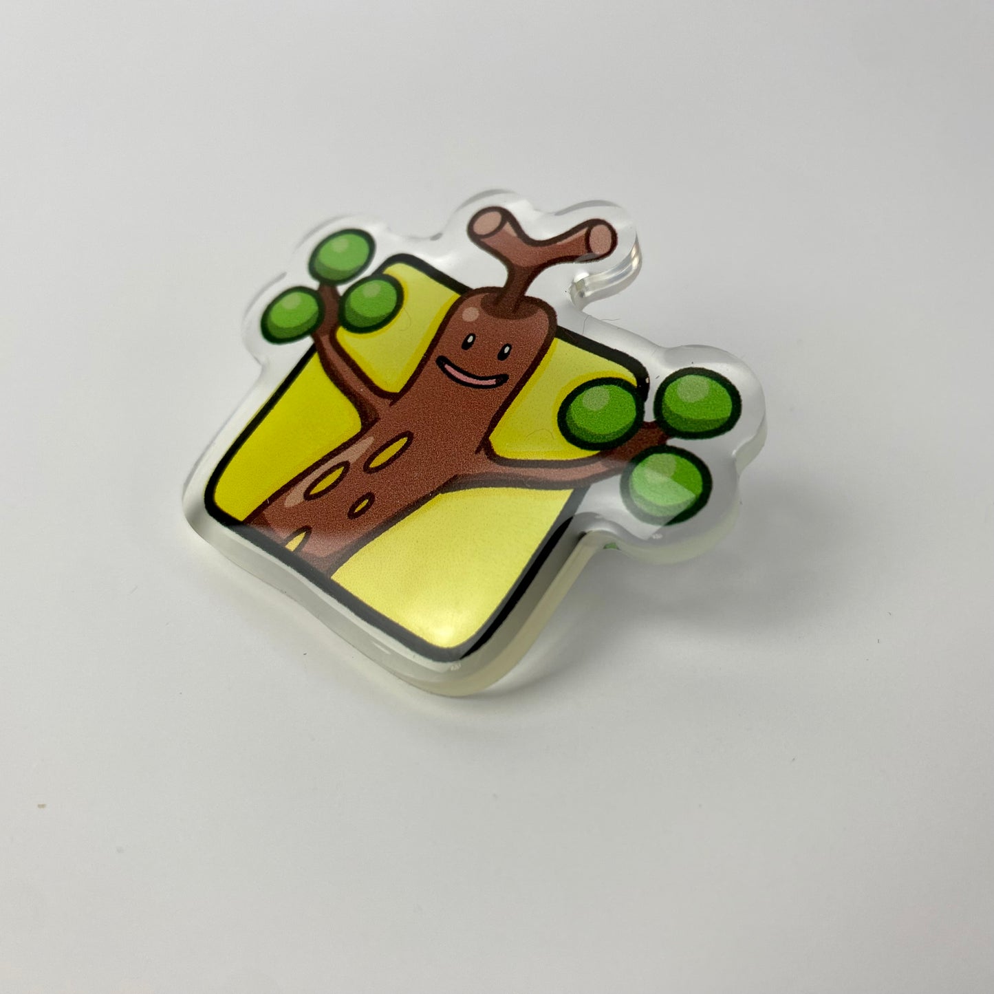 Fake Tree Acrylic Pin