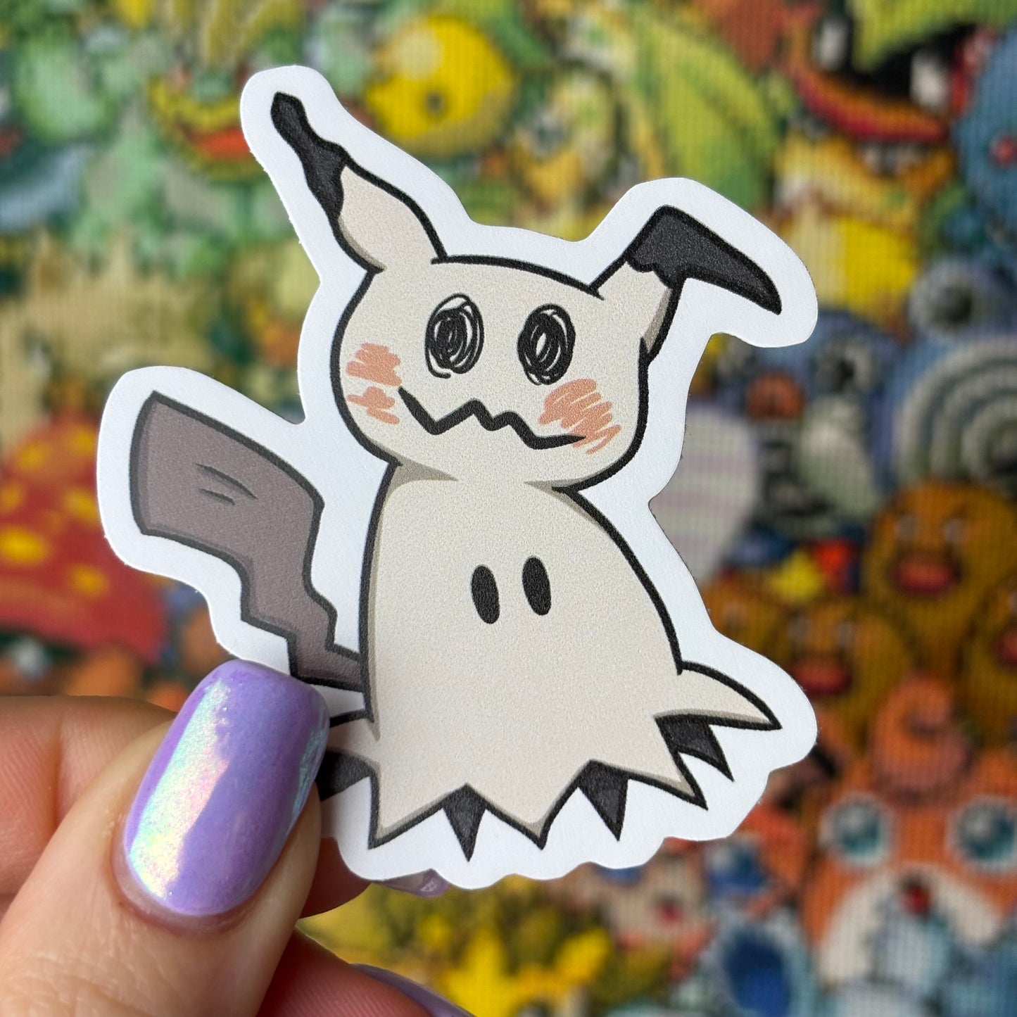Mascot Mimic Vinyl Sticker