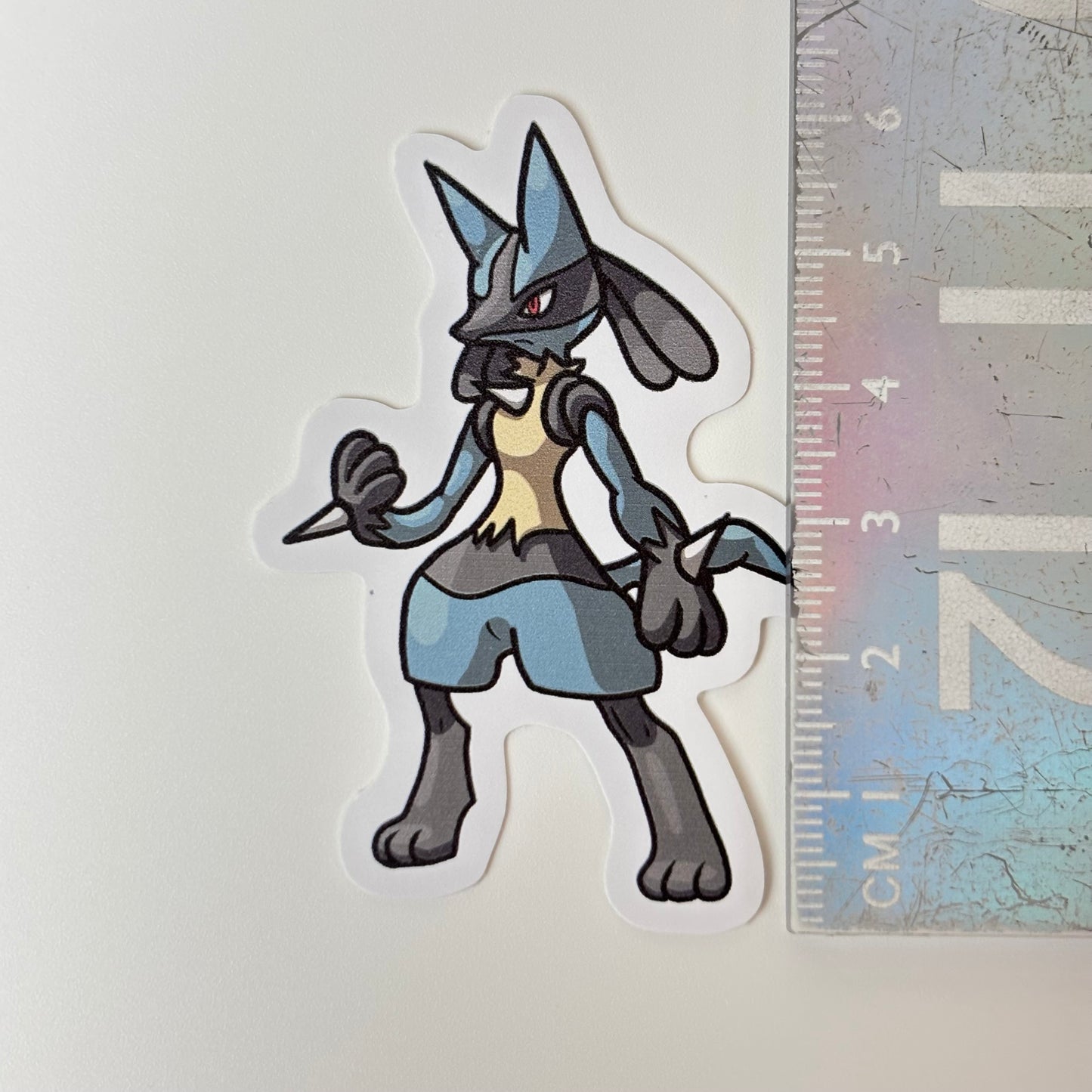 Fighting Dog Vinyl Sticker