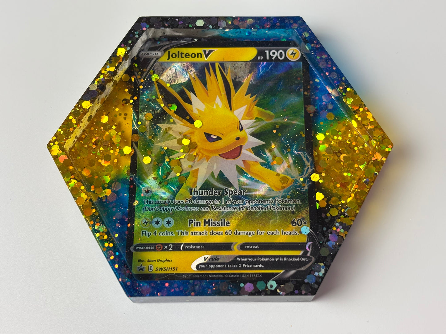 Jolteon Card Drinks Coaster