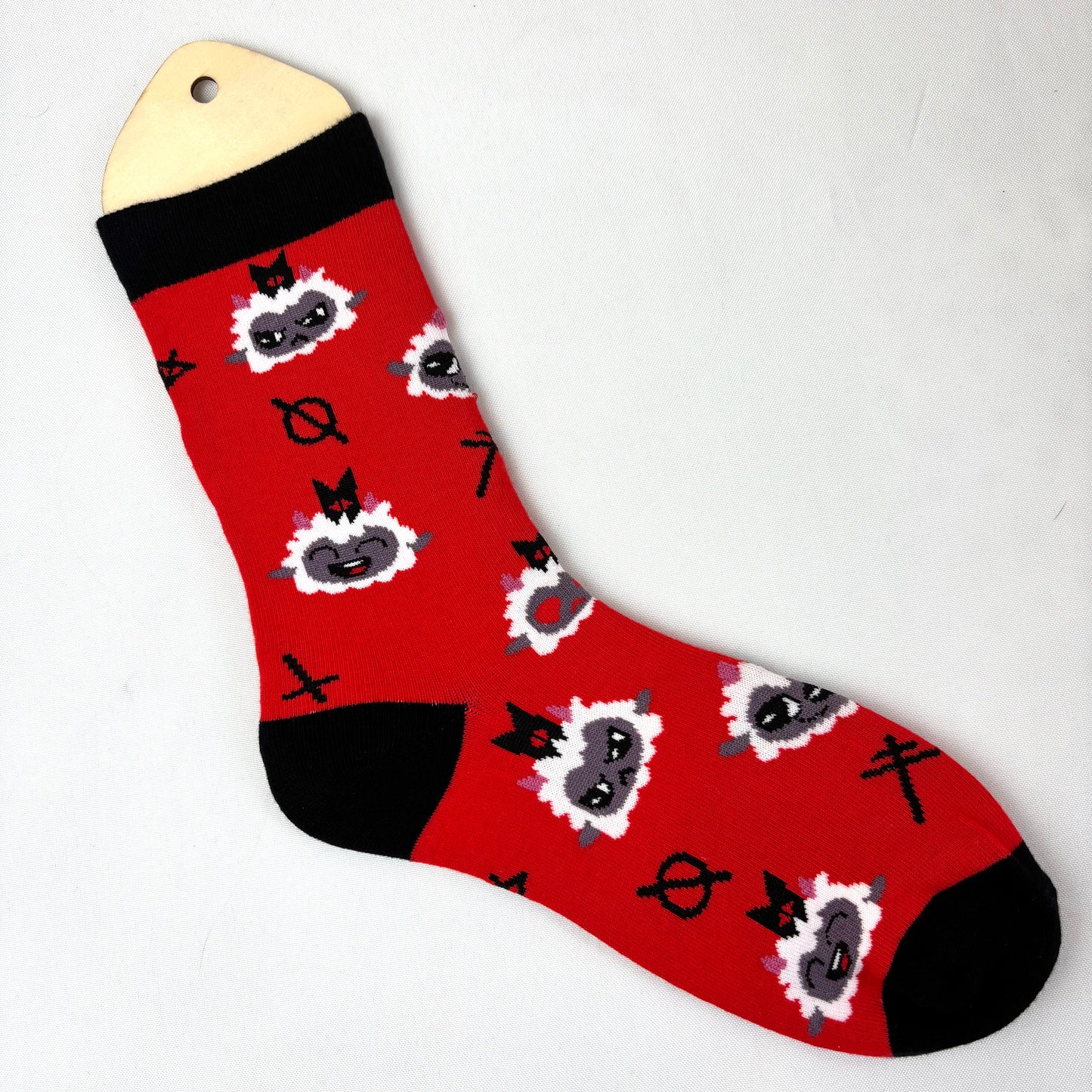 Lamb Crew Socks - One Size