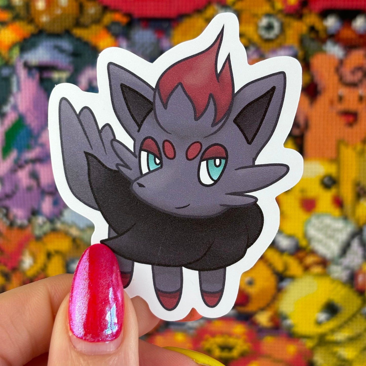 Spooky Fox Vinyl Stickers