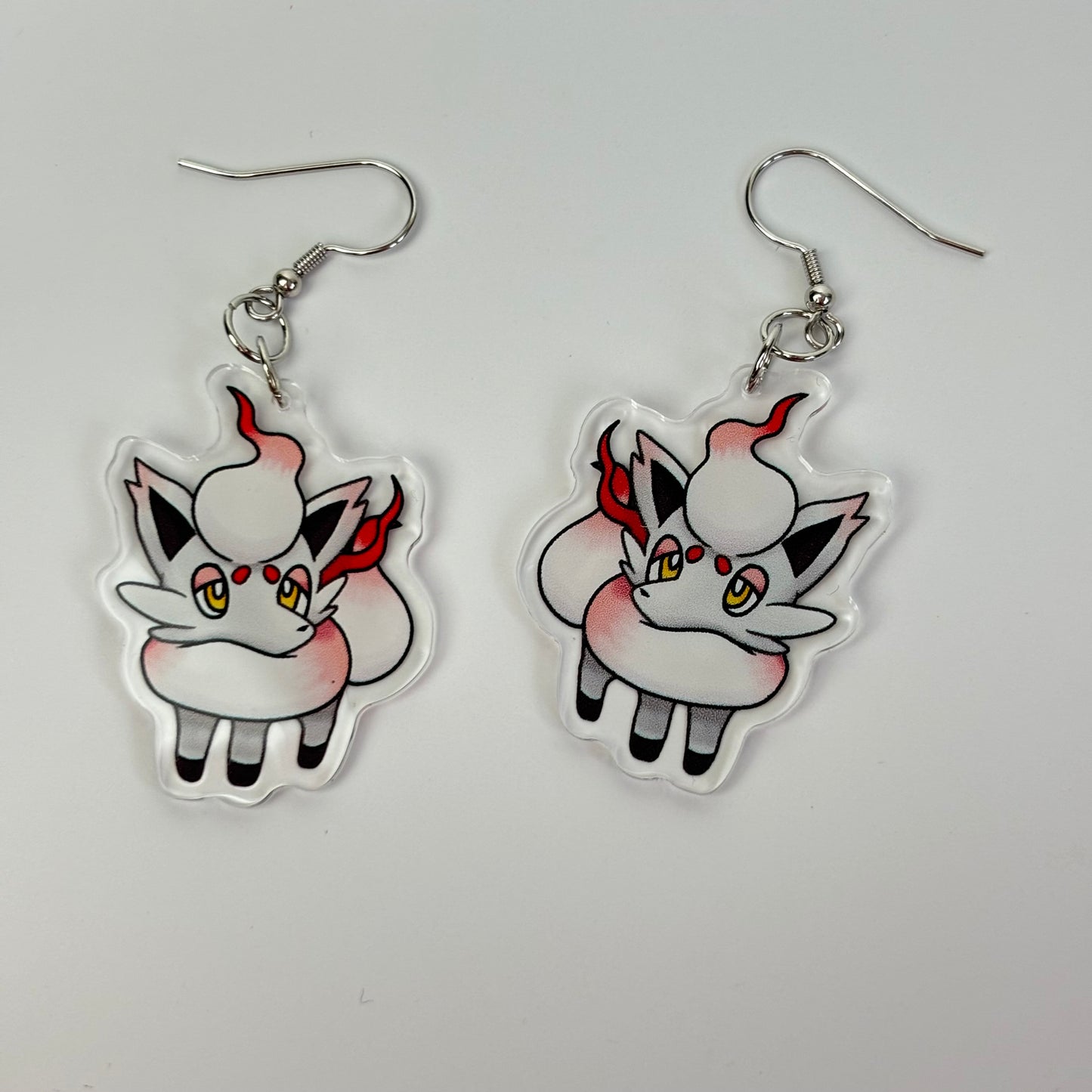 Spooky Foxes Drop Earrings