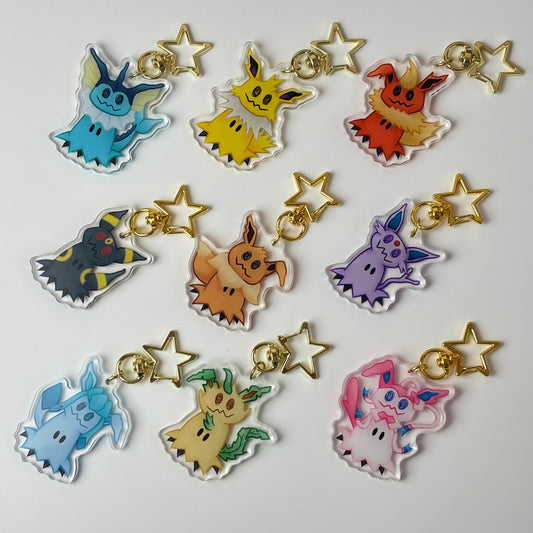 Evolution Mimic Acrylic Charm