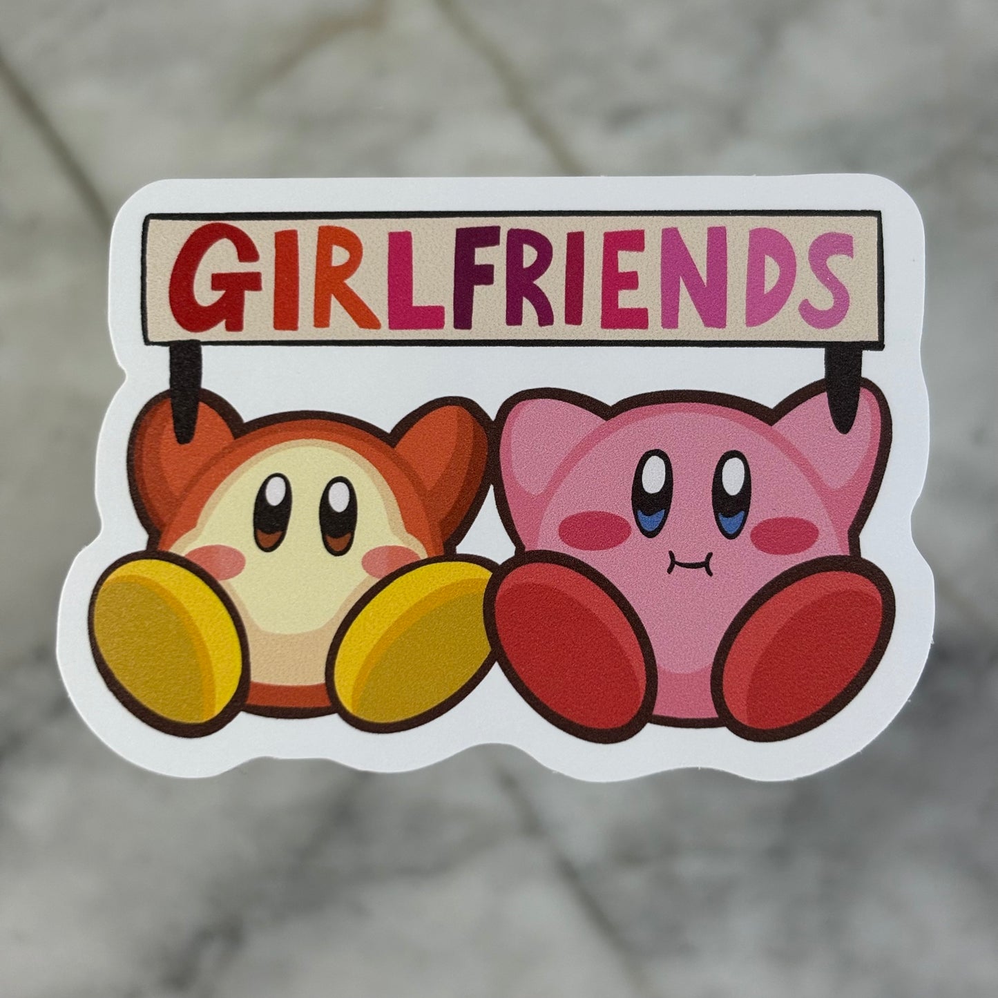 Pink Pride Vinyl Stickers