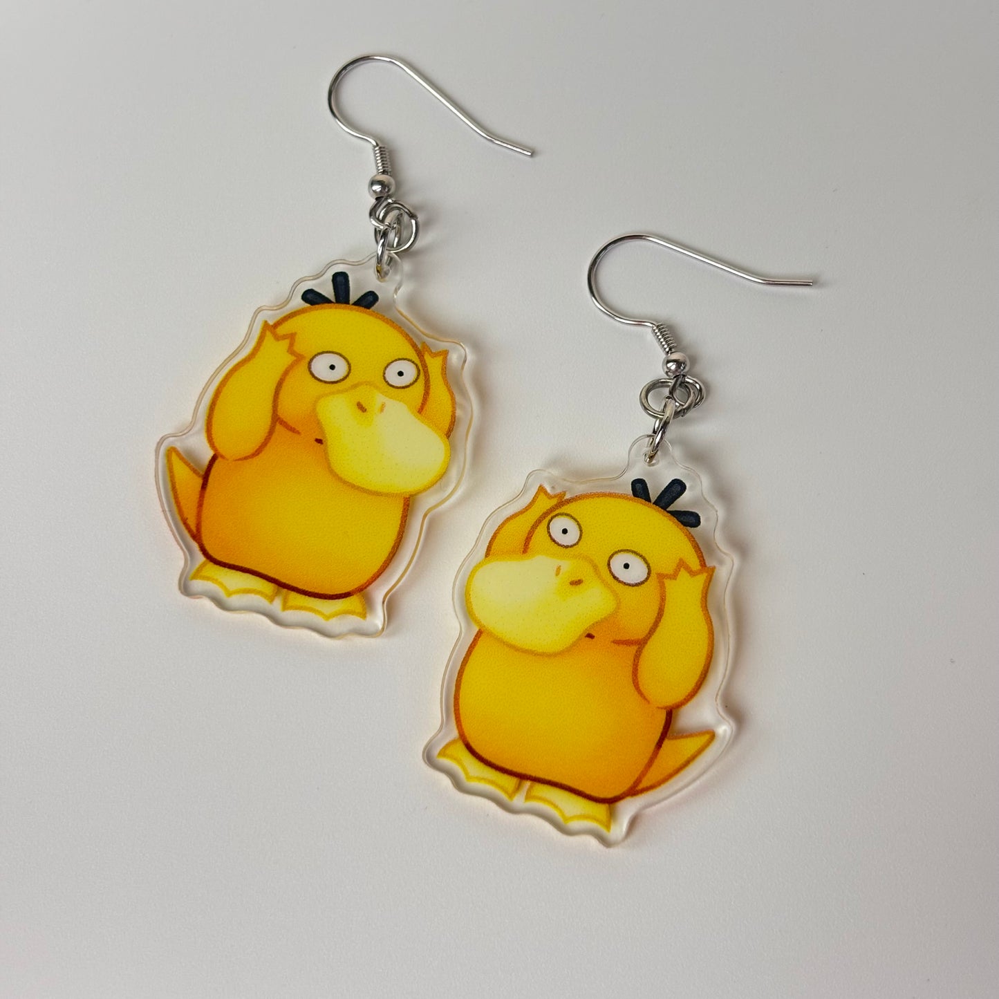 Confused Duck Earrings