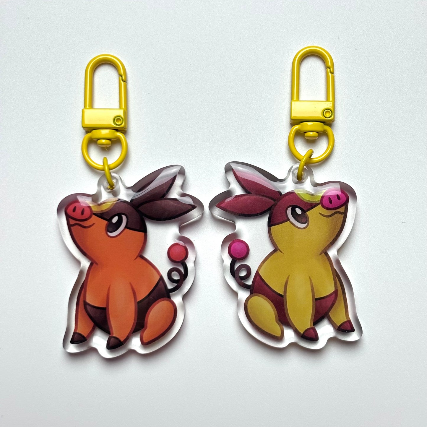 Double Sided Acrylic Charm Keychains
